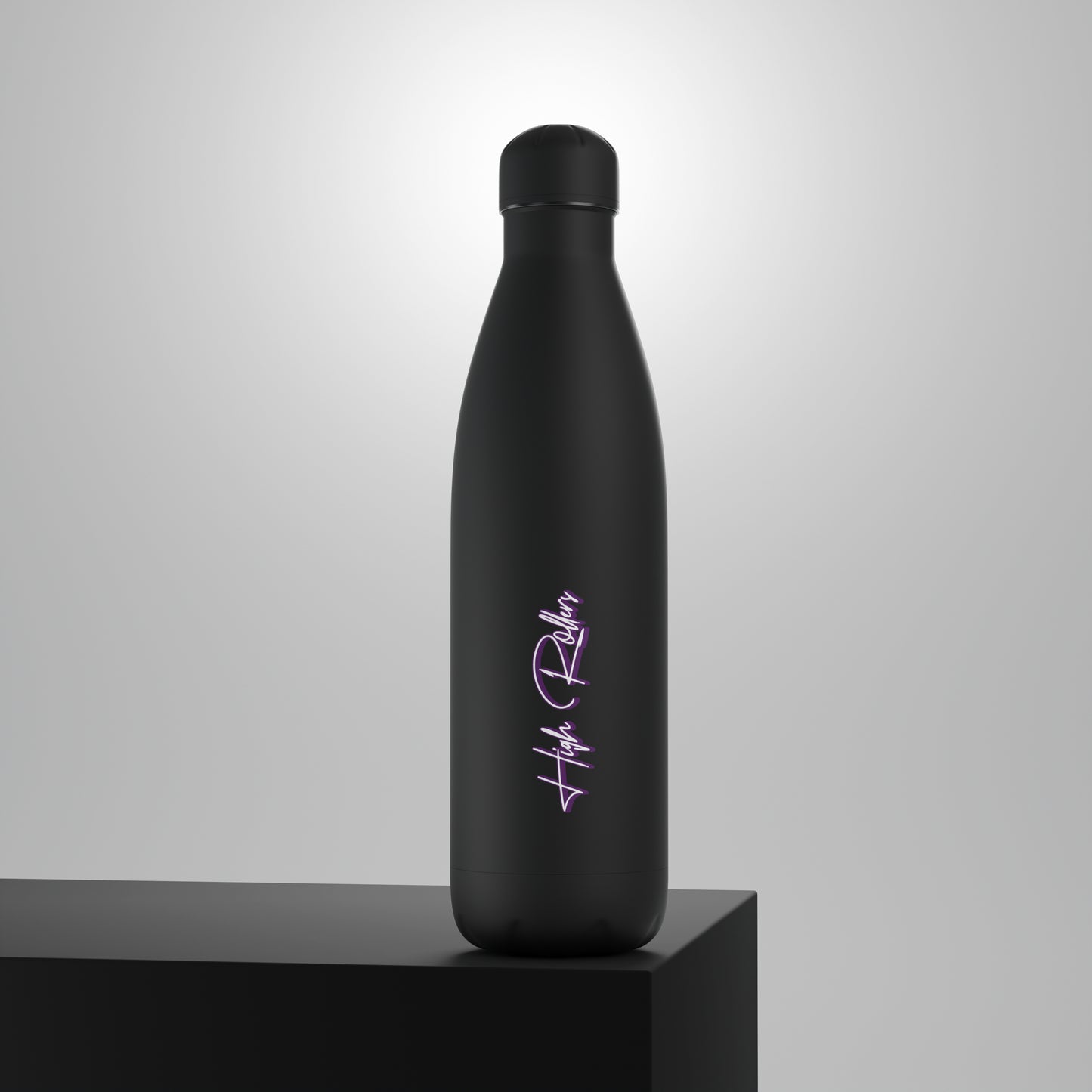 Signature stainless steel water bottle - Black