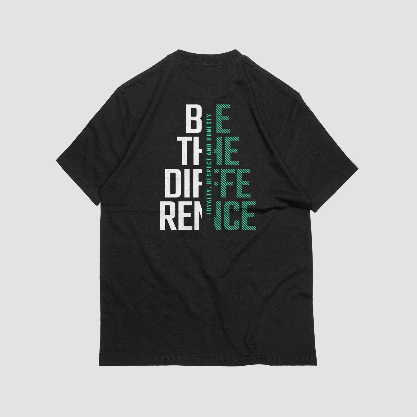 Be The Difference T-shirt - Black