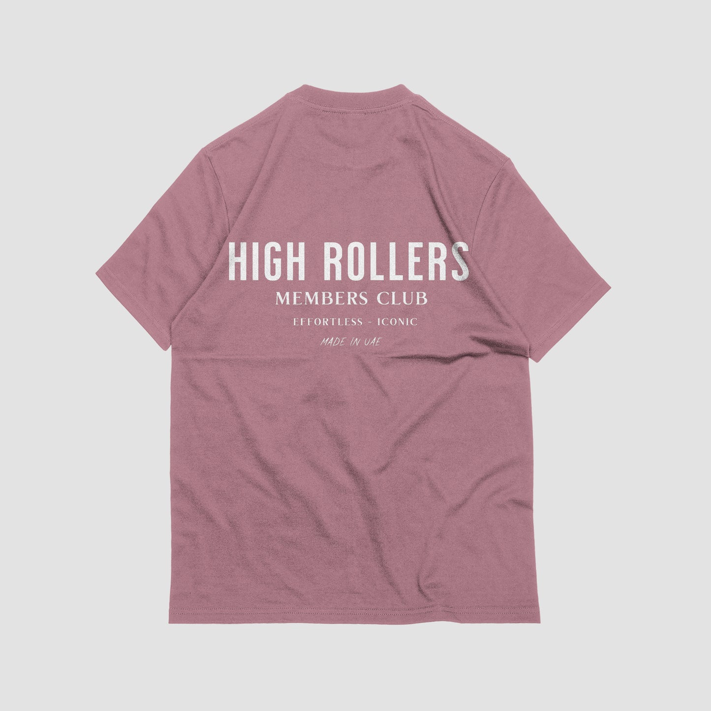 Members Club Highrollers T-shirt - Pink