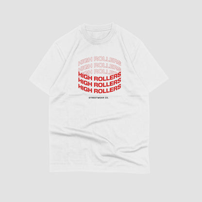 HighRollers Twister T-shirt - White
