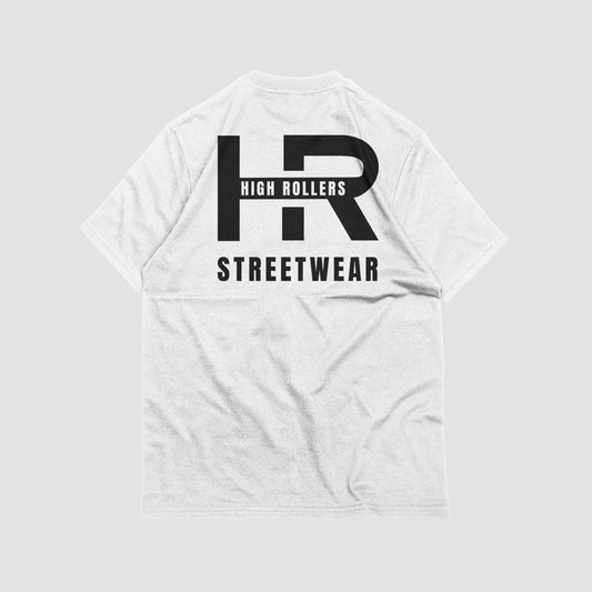 HighRollers Branded Logo T-shirt - White