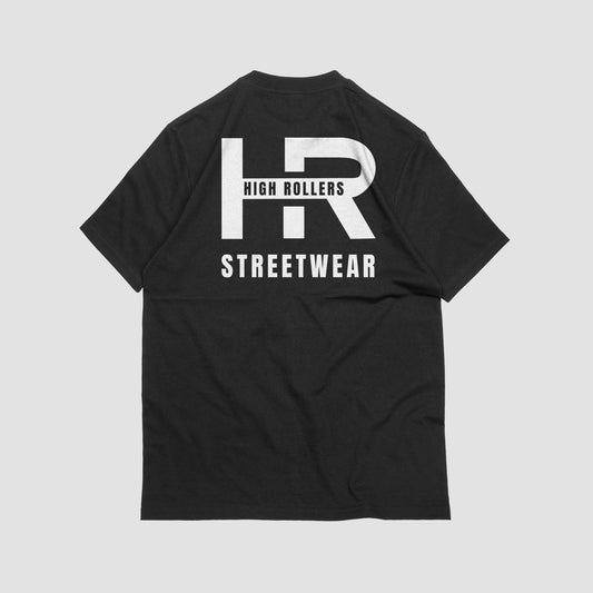 HighRollers Branded Logo T-shirt - Black
