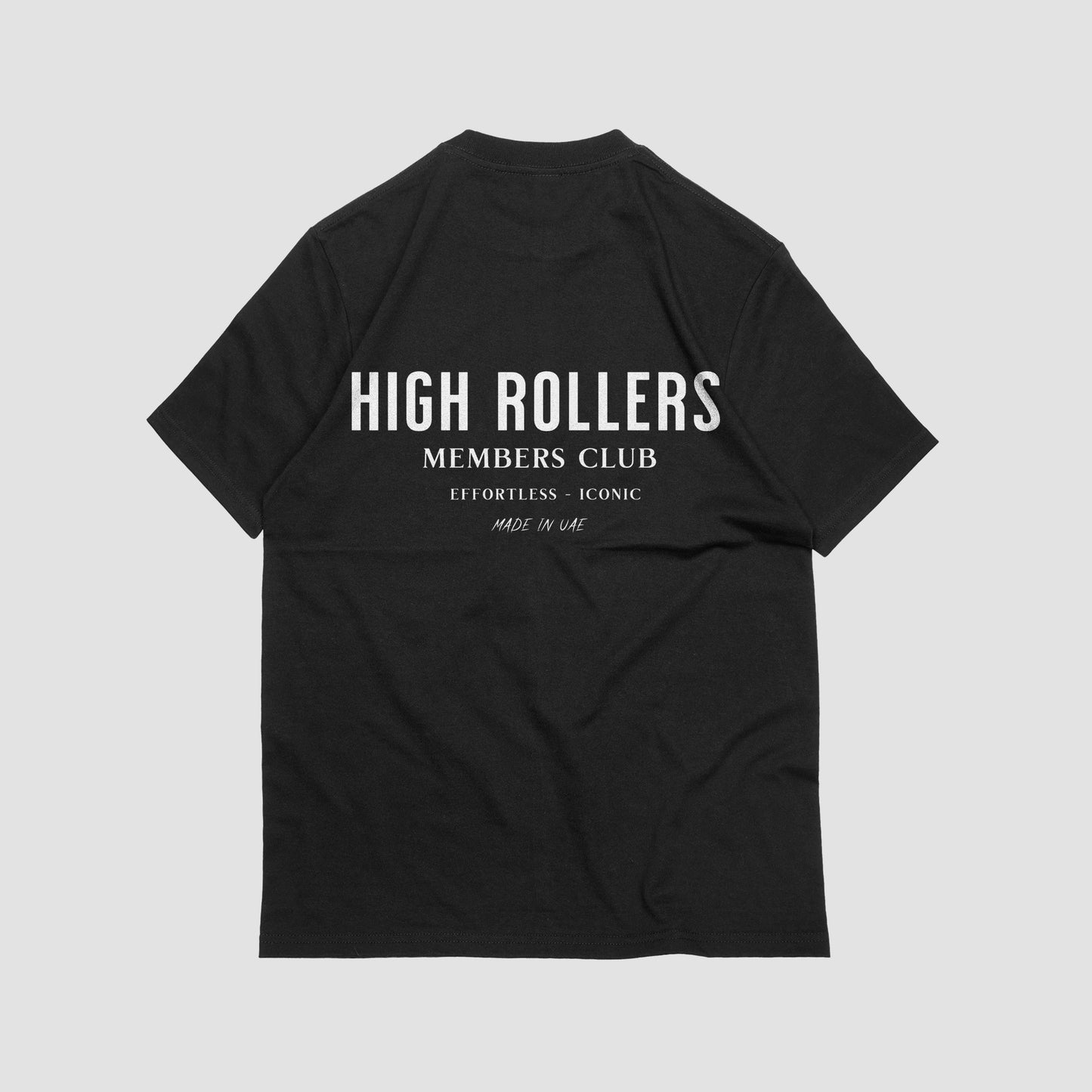 Members Club Highrollers T-shirt - Black