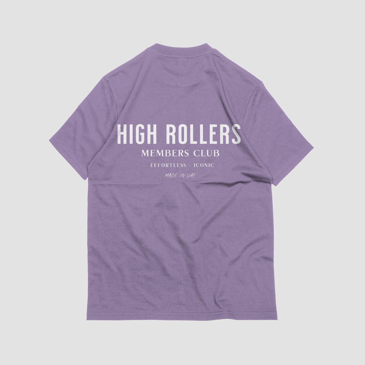 Members Club Highrollers T-shirt - Purple